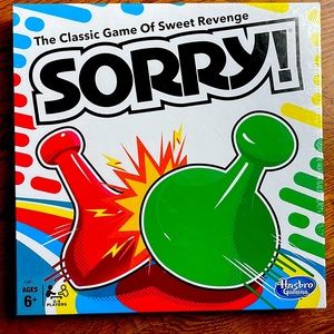 Hasbro’s SORRY board game - NEW